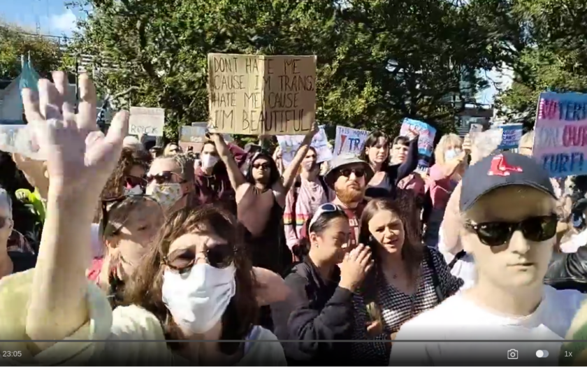 feminists can't fix their rainbow